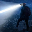 '- Lanterna de Cabeça Profissional 1071 – LED Ultra Brilhante, USB, Confortável e Resistente à Água
